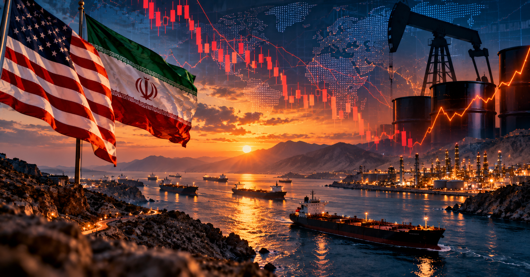 USA-Iran, la tregua si indebolisce: petrolio e mercati tornano sotto pressione